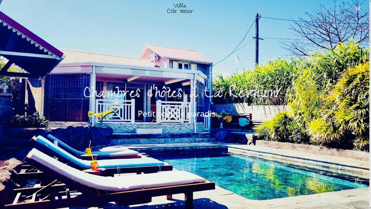 La Villa Citronnier Petite-Ile Exterior photo